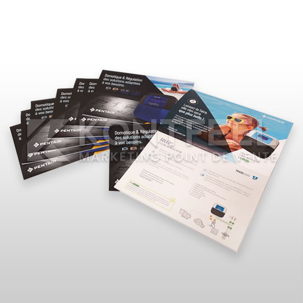 Impression Brochure A5 Quadri Recto/verso Personnalisable